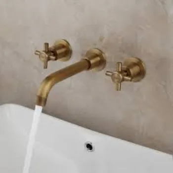 Brass Wall Mixer
